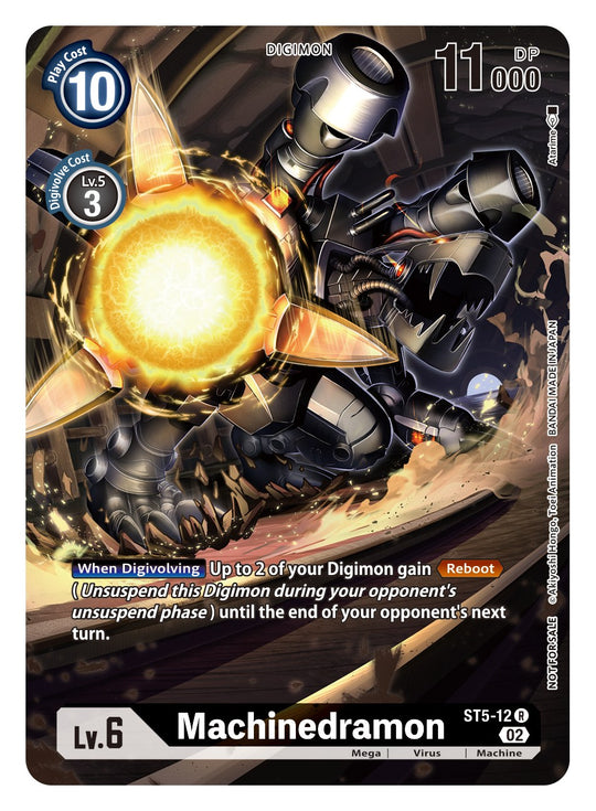 ST05-12 R, Machinedramon (BT11 Reprint)