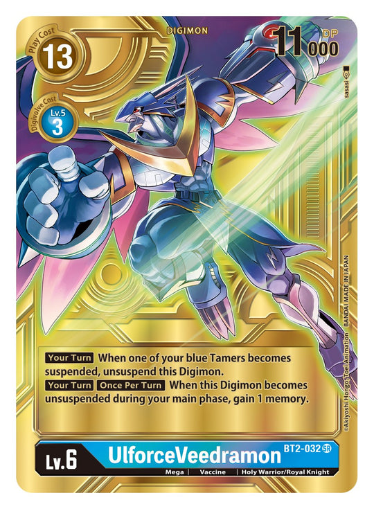 BT02-032 SR, UlforceVeedramon - BT2-032 (BT11 Reprint)