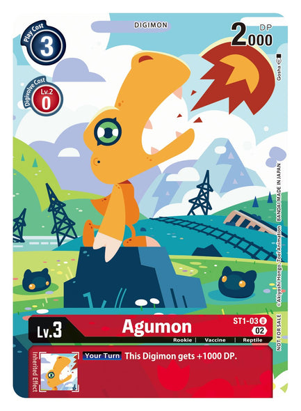 ST01-03 U, Agumon (BT11 Reprint)