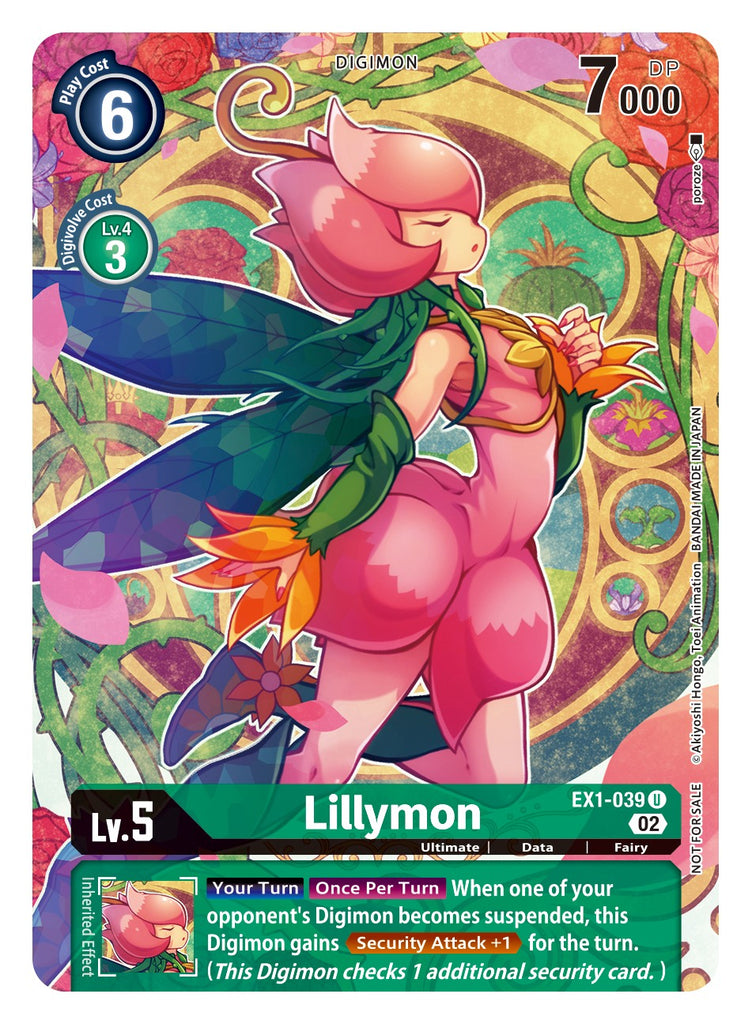 EX01-039 U, Lillymon (BT11 Reprint)