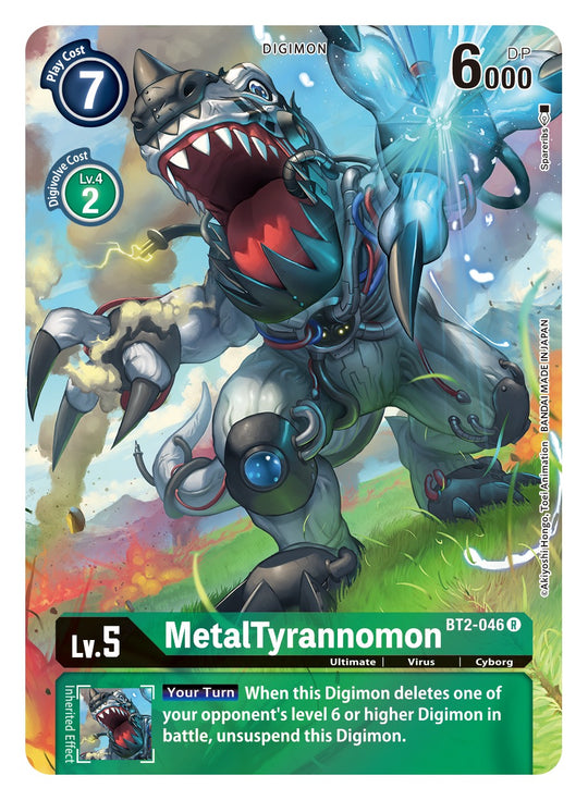 BT02-046 R MetalTyrannomon - BT2-046 (BT11 Reprint)