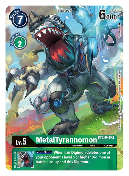 BT02-046 R MetalTyrannomon - BT2-046 (BT11 Reprint)