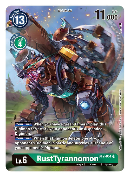 BT02-051 SR RustTyrannomon (BT11 Reprint)