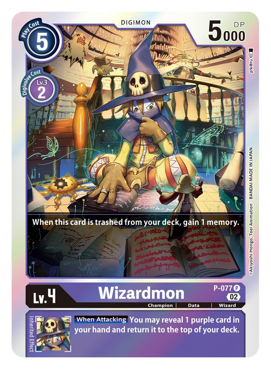 P-077, P, Wizardmon (ST14 Reprint)