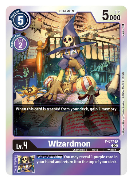 P-077, P, Wizardmon (ST14 Reprint)