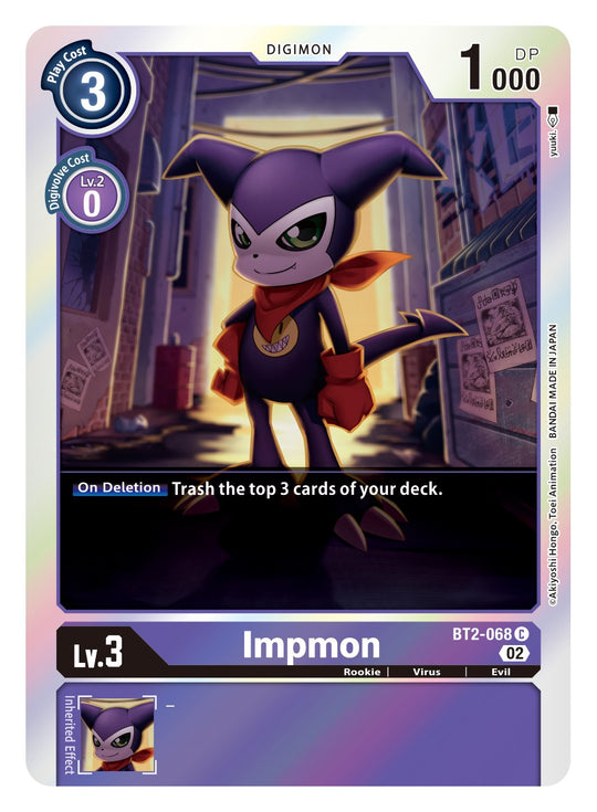 BT02-068, C, Impmon (ST14 Reprint)