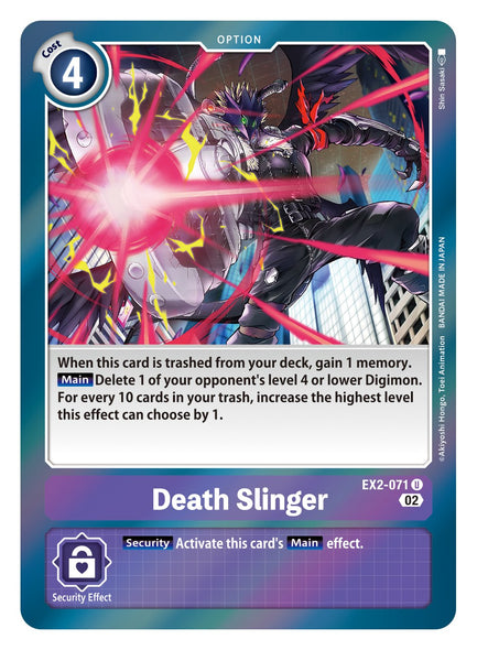 EX02-071, UC, Death Slinger (ST14 Reprint)