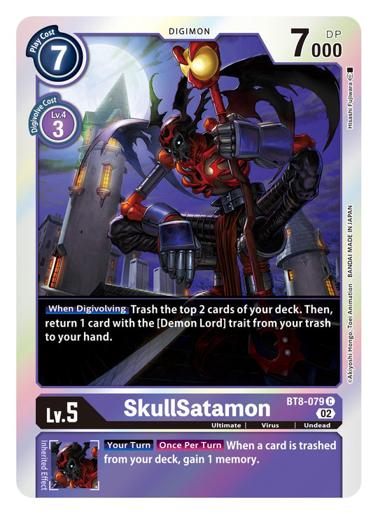 BT08-079, C, SkullSatamon (ST14 Reprint)