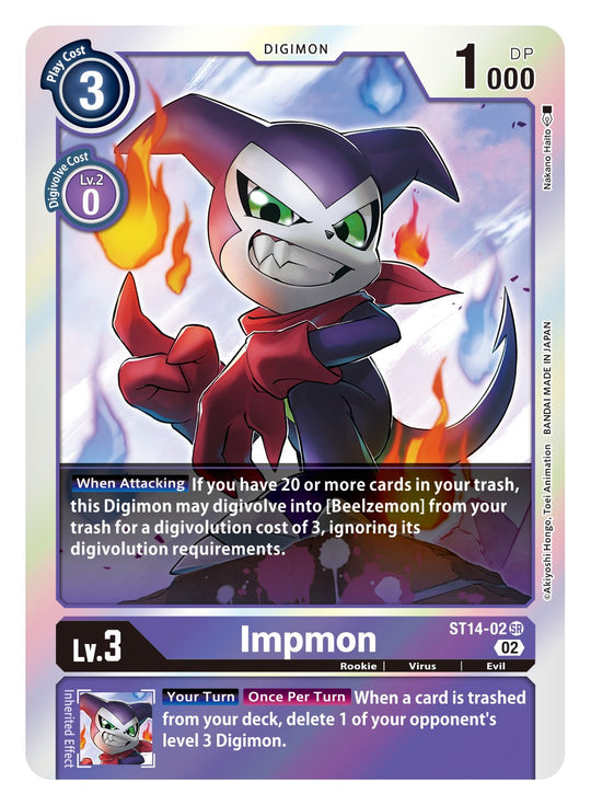 ST14-02, SR, Impmon