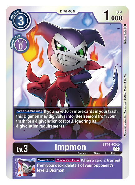 ST14-02, SR, Impmon