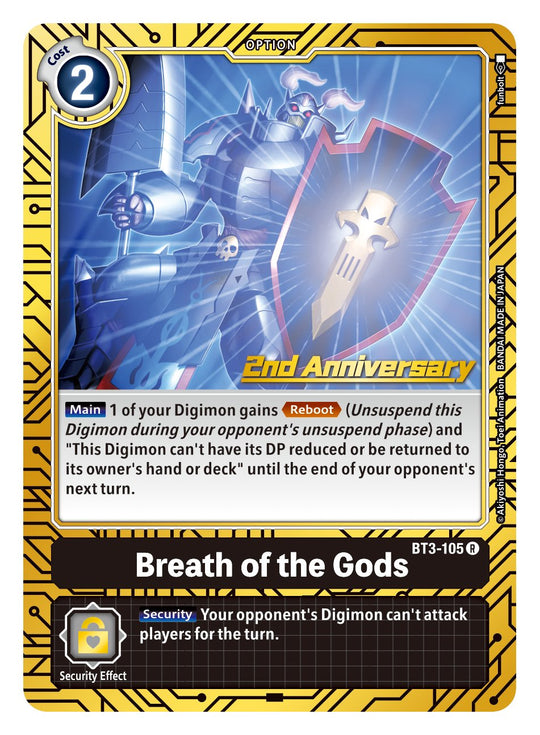 BT03-105 R Breath of the Gods (2nd Anniversary Reprint)