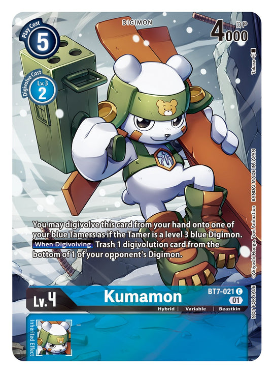 BT07-021 C, Kumamon (2nd Anniversary Reprint)