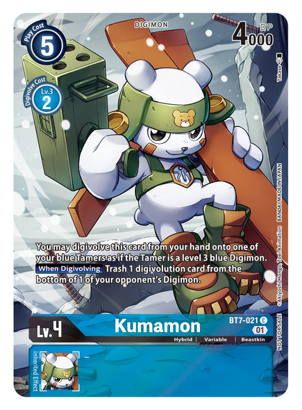 BT07-021 C, Kumamon (2nd Anniversary Reprint)