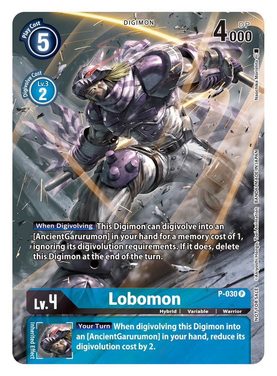 P-030 P, Lobomon (2nd Anniversary Reprint)