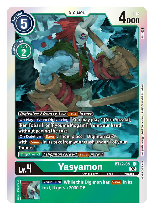 BT12-051, C, Yasyamon