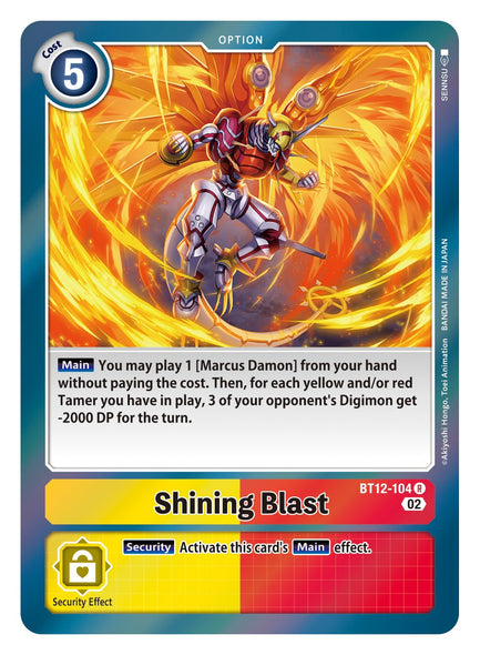 BT12-104, R, Shining Blast