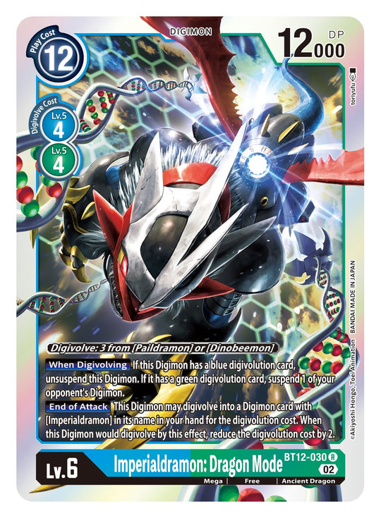 BT12-030, R, Imperialdramon: Dragon Mode