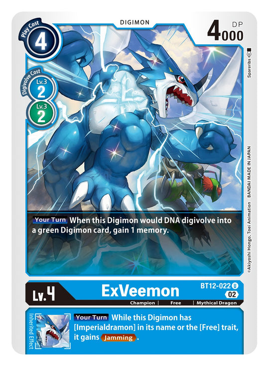 BT12-022, UC, ExVeemon