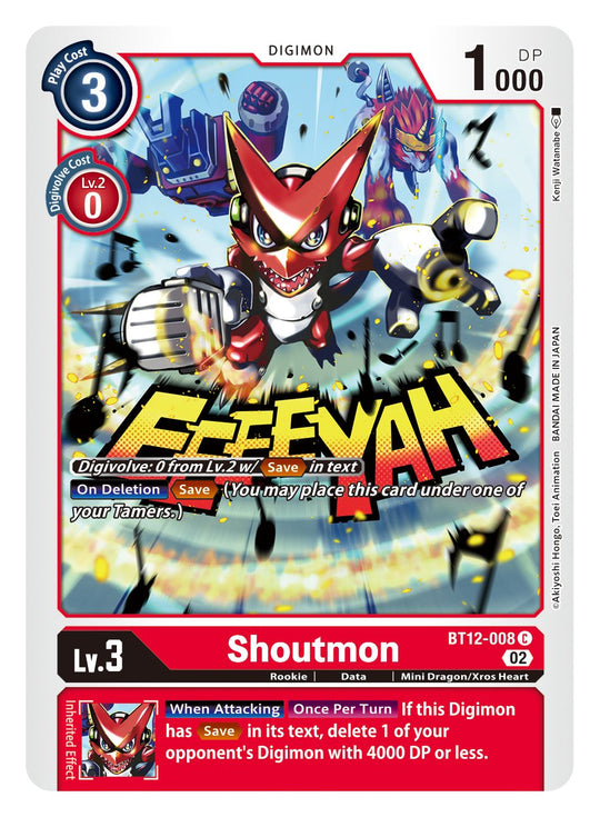 BT12-008, C, Shoutmon