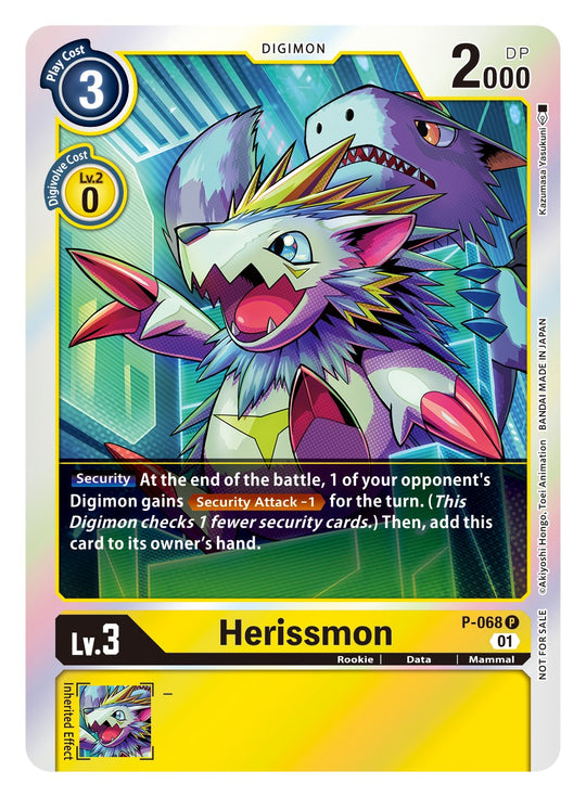 P-068, BOX, Herissmon (Box Topper)