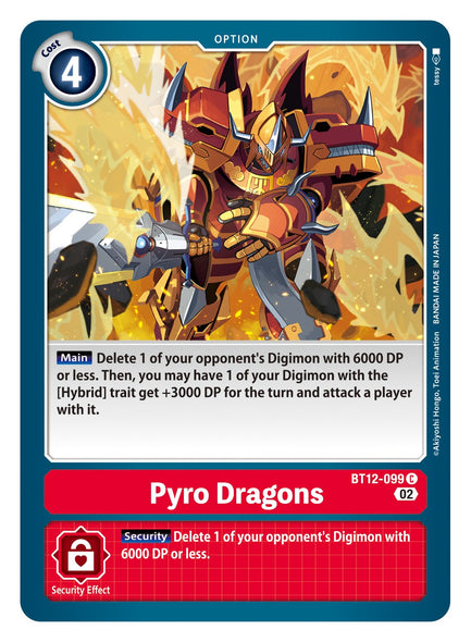 BT12-099, C, Pyro Dragons