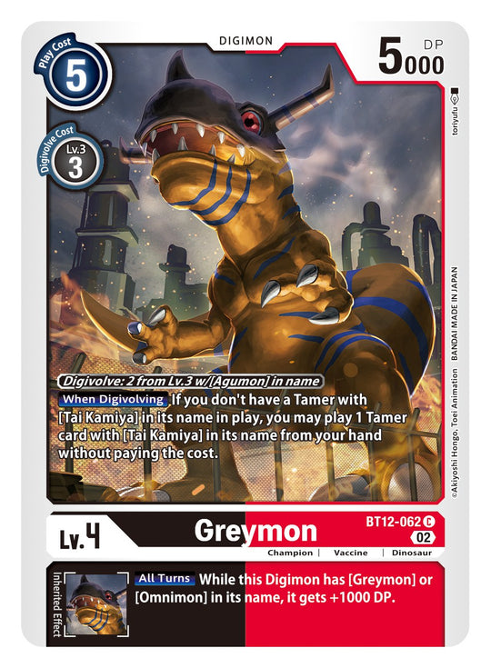 BT12-062, C, Greymon