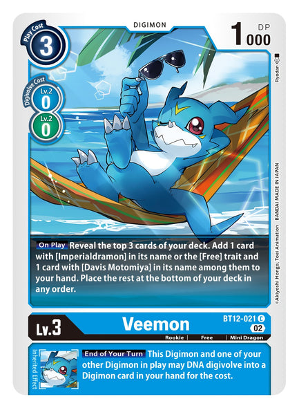 BT12-021, C, Veemon