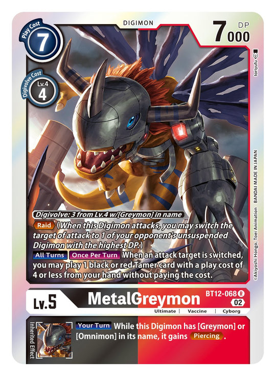 BT12-068, R, MetalGreymon