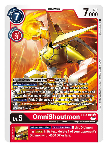 BT12-014, C, OmniShoutmon