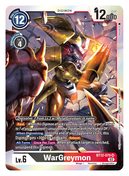 BT12-070, SR, WarGreymon