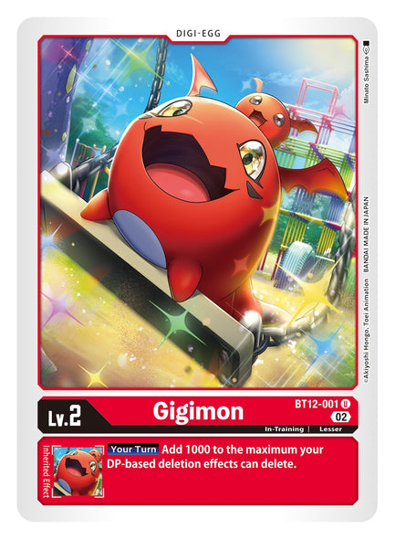 BT12-001, UC, Gigimon
