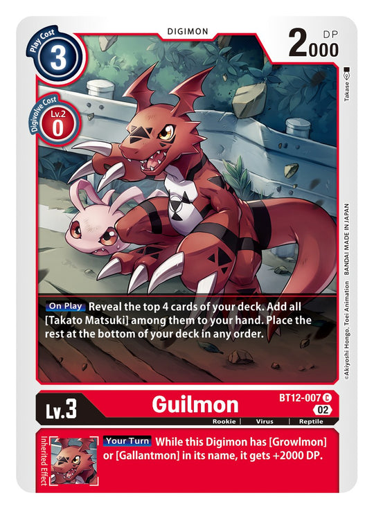 BT12-007, C, Guilmon