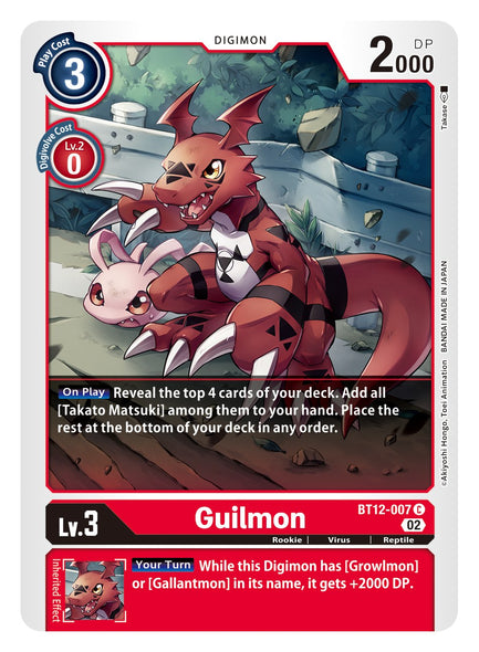 BT12-007, C, Guilmon