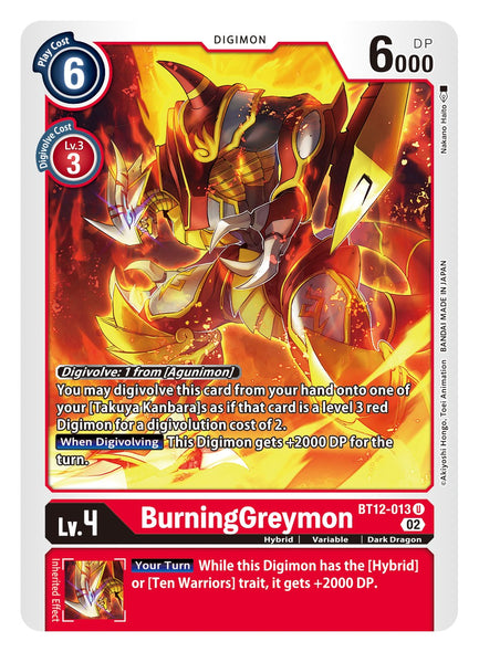 BT12-013, UC, BurningGreymon