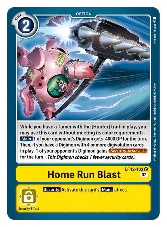 BT12-103, C, Home Run Blast