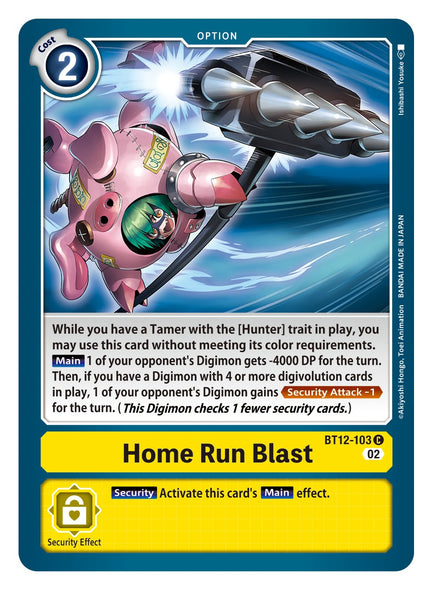 BT12-103, C, Home Run Blast