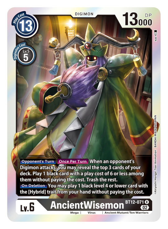BT12-071, R, AncientWisemon