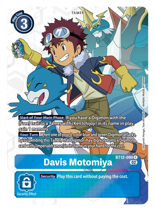 BT12-090, R, Davis Motomiya (Alternate Art)