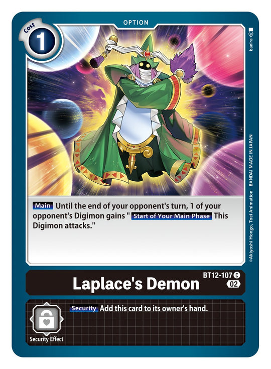 BT12-107, C, Laplace's Demon