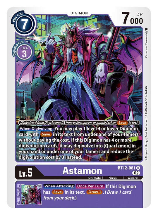 BT12-081, UC, Astamon