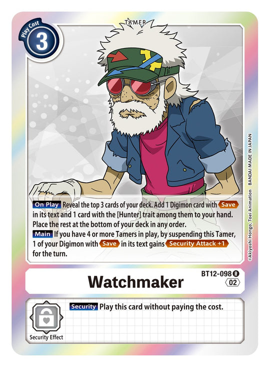 BT12-098, R, Watchmaker