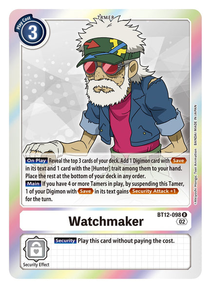 BT12-098, R, Watchmaker