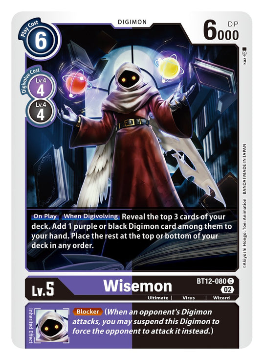 BT12-080, C, Wisemon