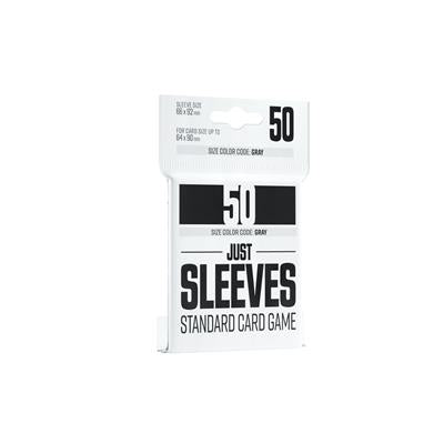 Just Sleeves - Standard Card Game Sleeves - Black (50pcs)