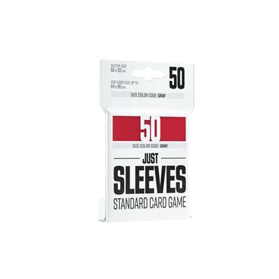 Just Sleeves - Standard Card Game Sleeves - Red (50pcs)