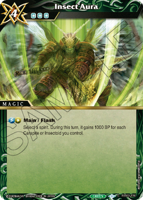 BSS02-136, C, Insect Aura (Foil)