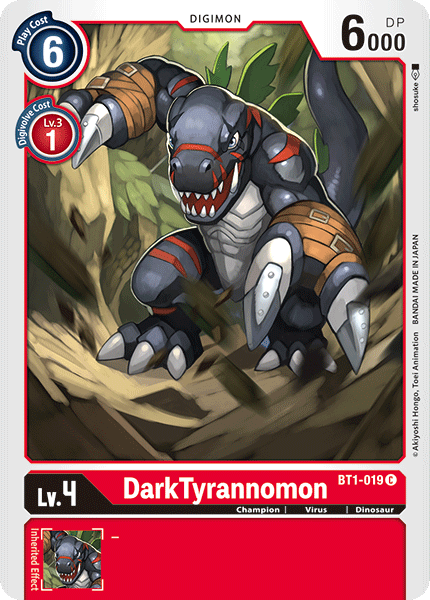 BT1-019 C DarkTyrannomon