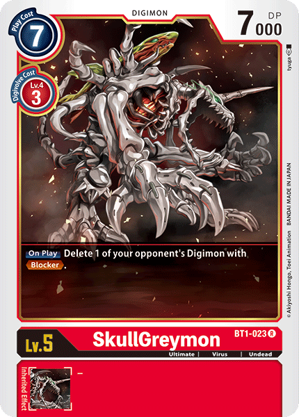 BT01-023 R SkullGreymon