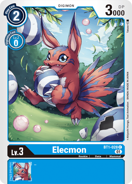 BT01-028 C, Elecmon - BT1-028 (ST8 Reprint)