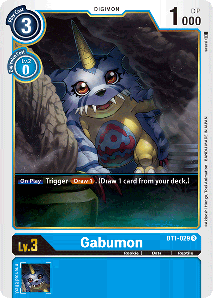 BT01-029 R Gabumon - BT1-029